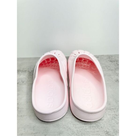 Adidas Adilette Clog Slide Sandals Pink Tint Size 10 Mens Slip On Slides - Picture 6 of 9